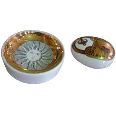 Fornasetti Dish and Paperweight