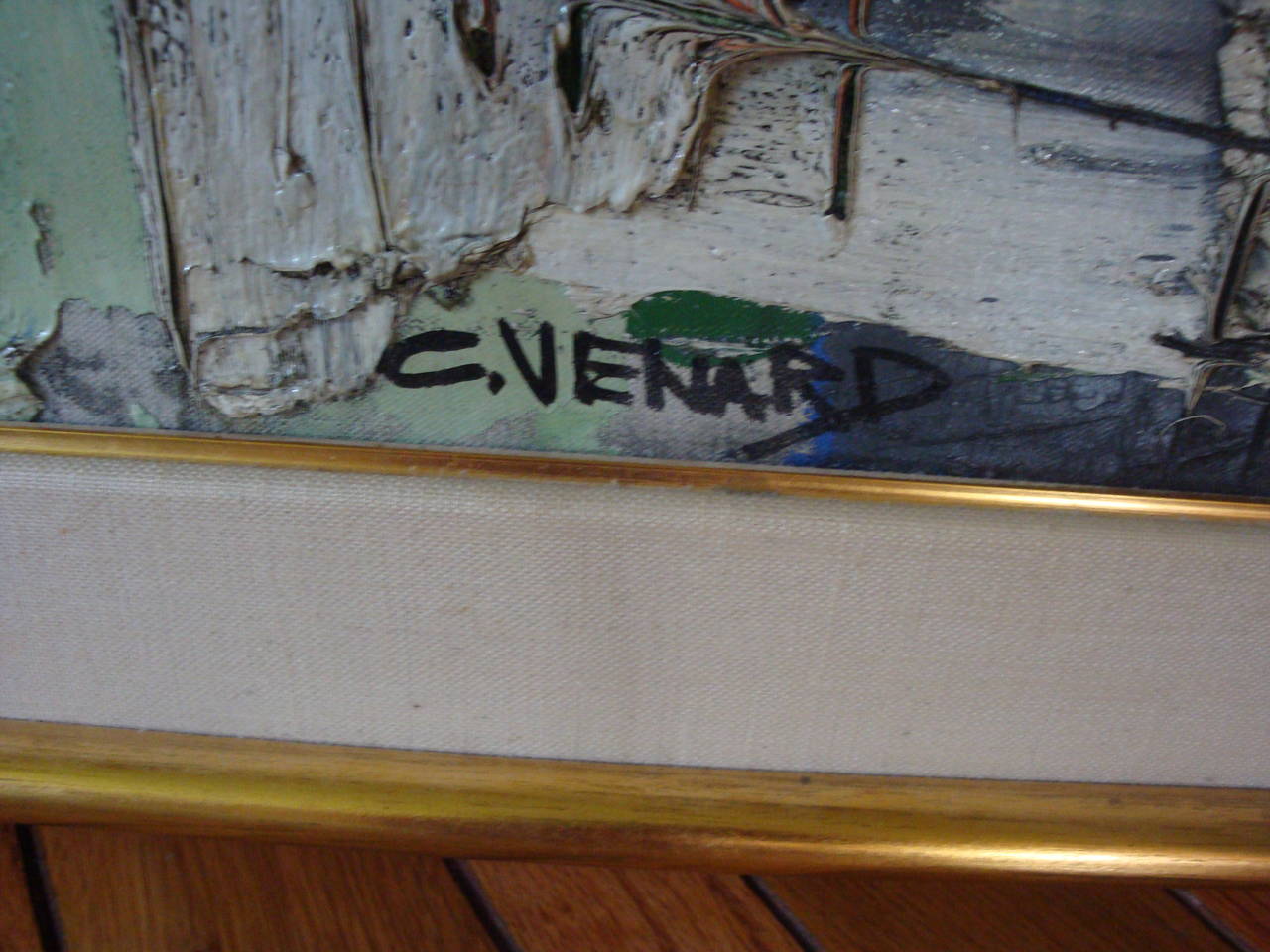 Claude Venard Original Oil Painting