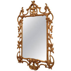 Retro Giltwood Mirror by Carvers' Guild