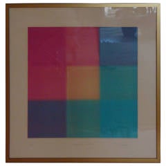 Barry Nelson "Candypack" Abstract Lithograph