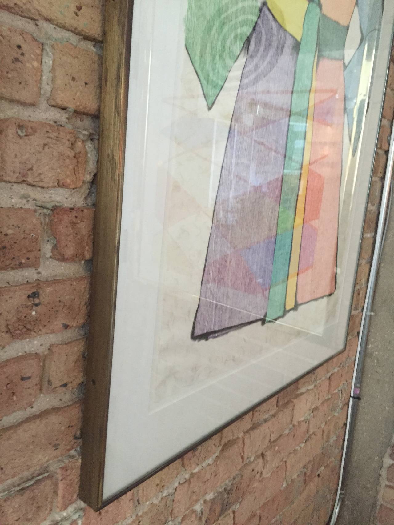 Jim Dine Woodcut Lithograph In Good Condition In Chicago, IL