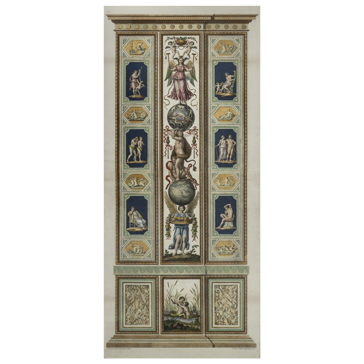 Raphael Loggia, 1772 For Sale