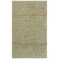 Original Manuscript Letter Signed by William Barret Travis, 1834