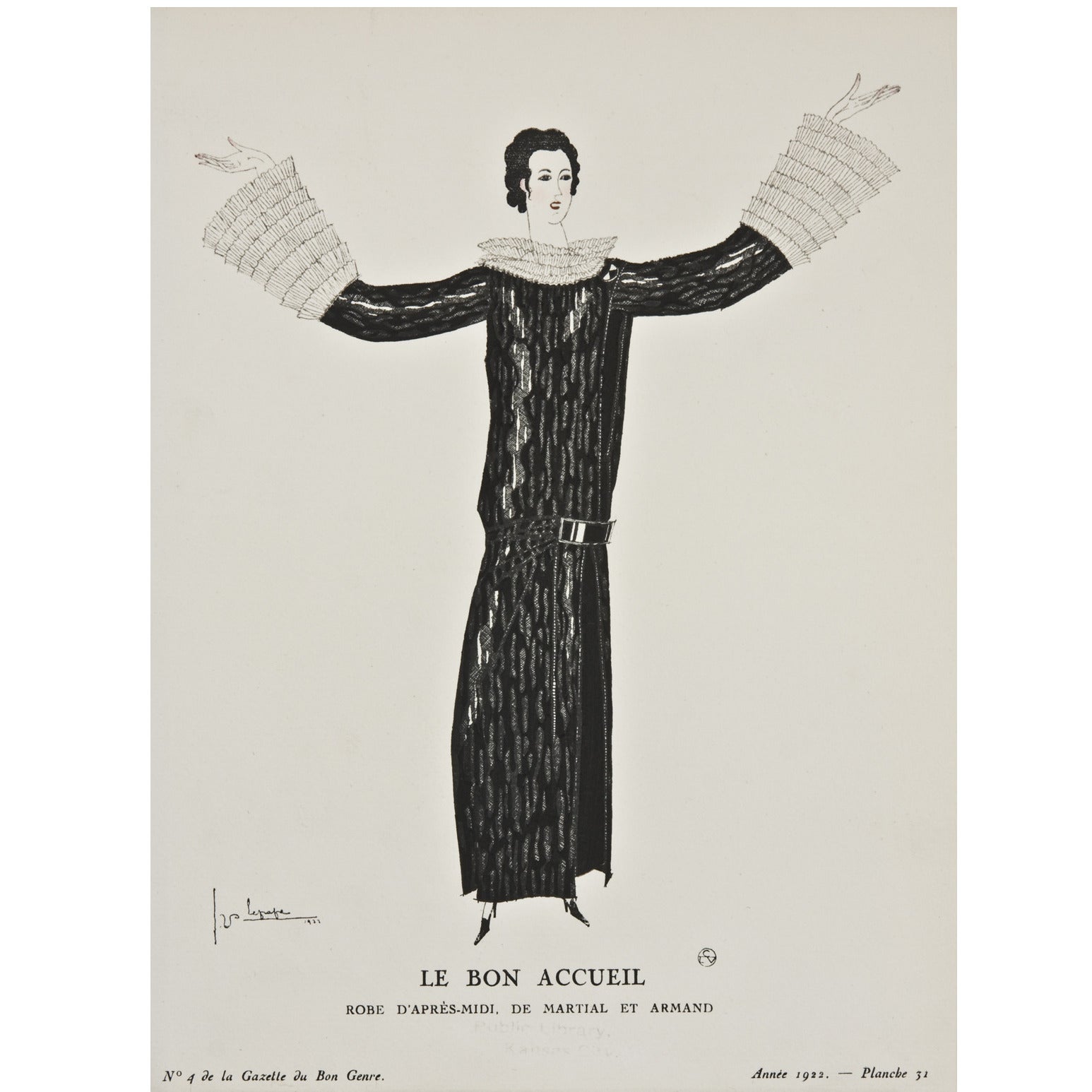 Le Bon Accueil, 1922 For Sale