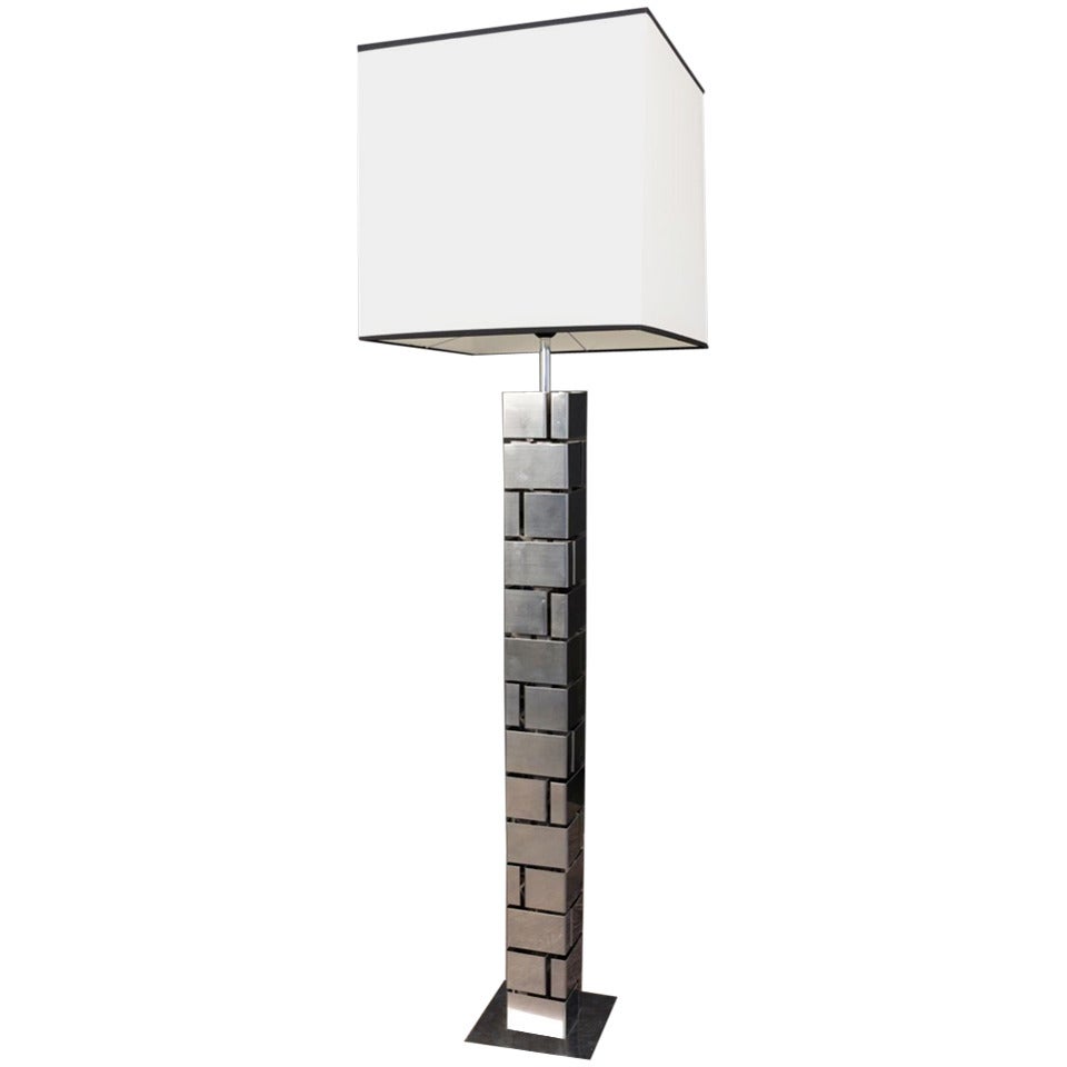 1970s Floor Lamp by Curtis Jere
