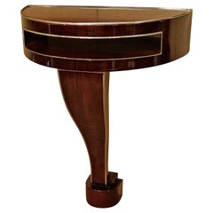 Art Deco Rosewood Console Table