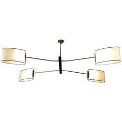 1950s-1960s Chandelier by Maison Arlus