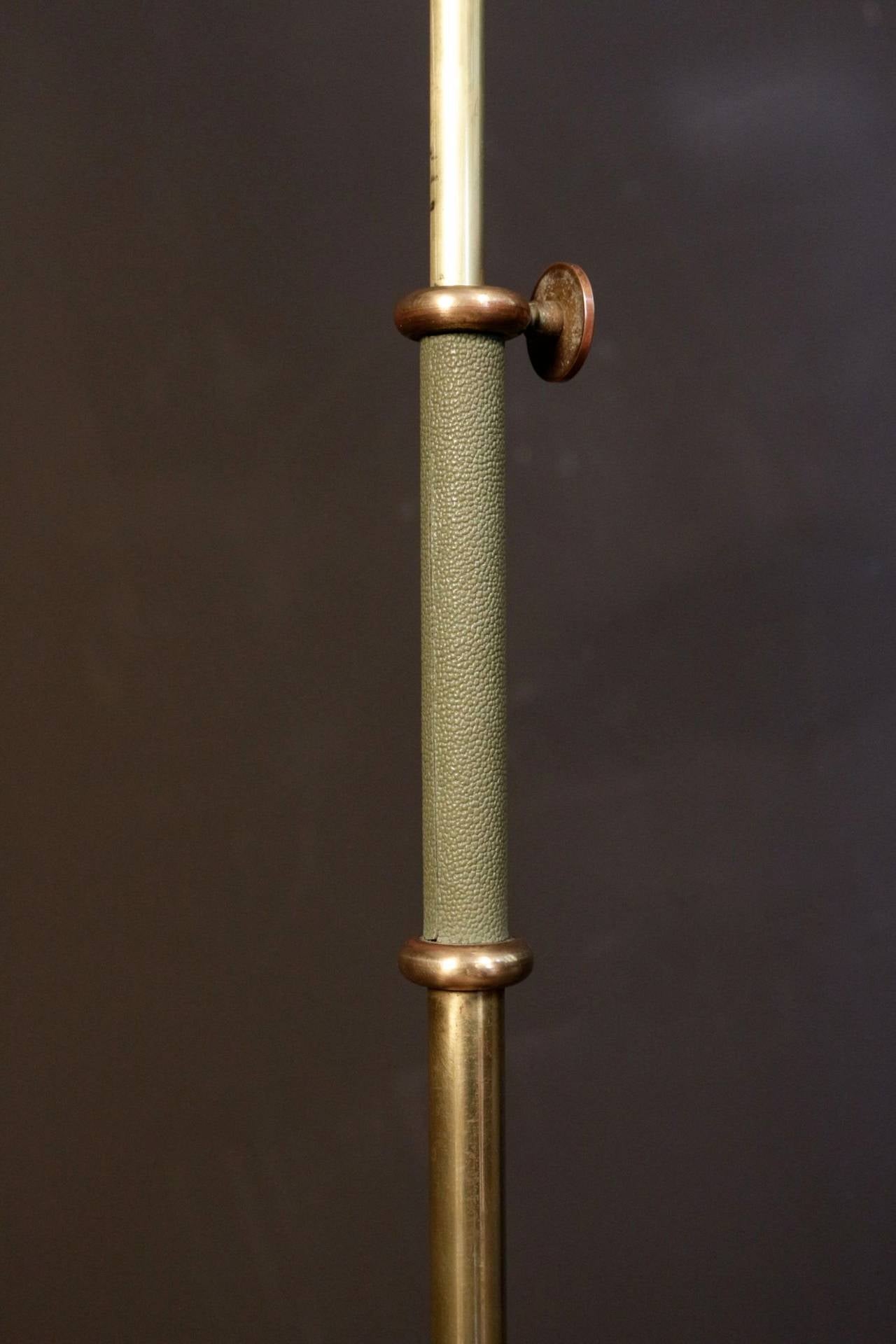 1950s Floor Lamp by Maison Lunel