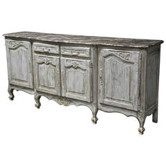 Early 20th Century Louis XV Style Buffet, Painted