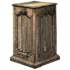 Column Constructed of 18th Century Panels from France