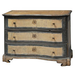 18th Century Austrian or German Painted Commode