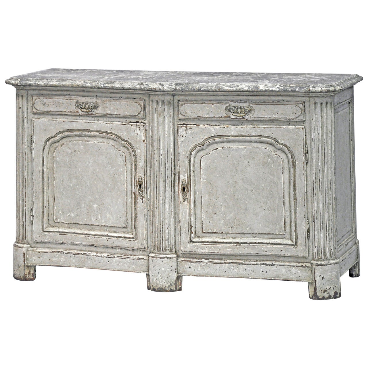19th Century Painted Neoclassic Style Buffet