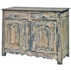 18th Century French Louis XIV Style Buffet, Painted
