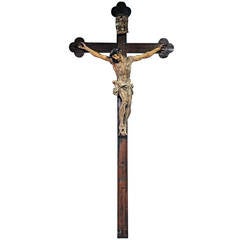 Antique 18th Century German Crucifix