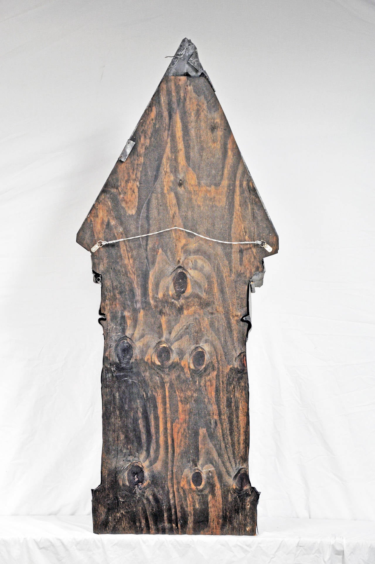 Early 19th Century French Zinc Dormer Window Converted to Mirror In Good Condition For Sale In Houston, TX