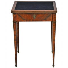 20th Century French Game Table with Inlay 20th Century French Game Table with Inlay