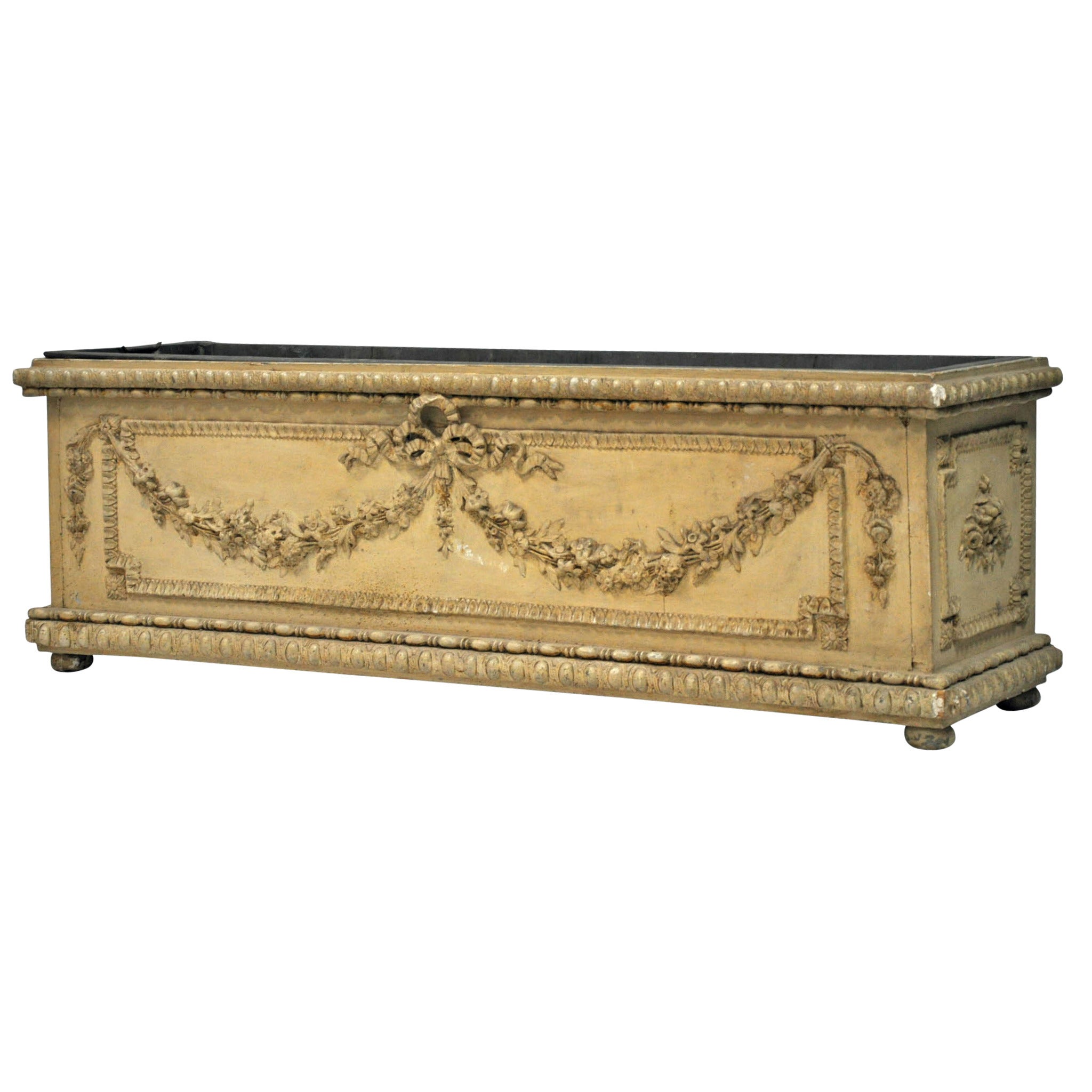 Antique French Jardiniere, Louis XVI Style For Sale