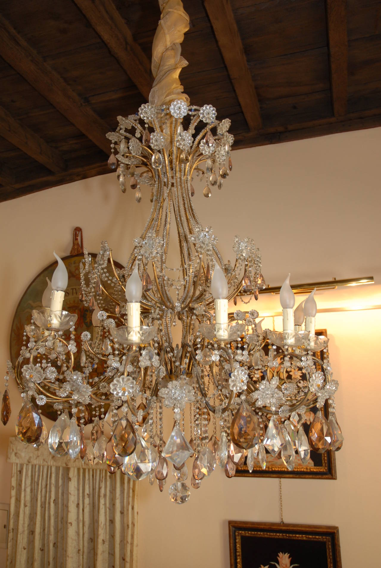 19th Century Bohemian Chandelier