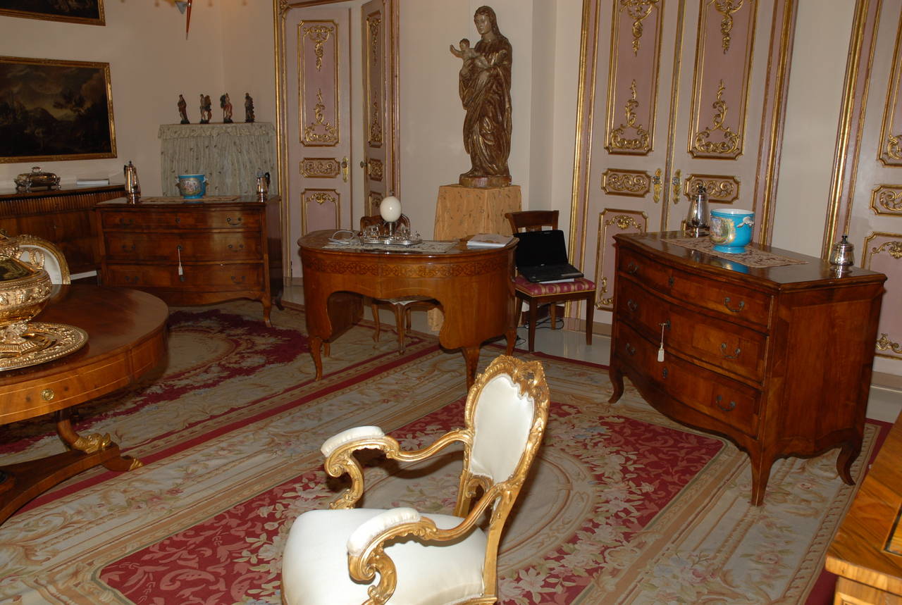 Pair of 18 th century Italian commodes