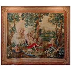 Antique Louis XIV Gobelin Mythological Tapestry