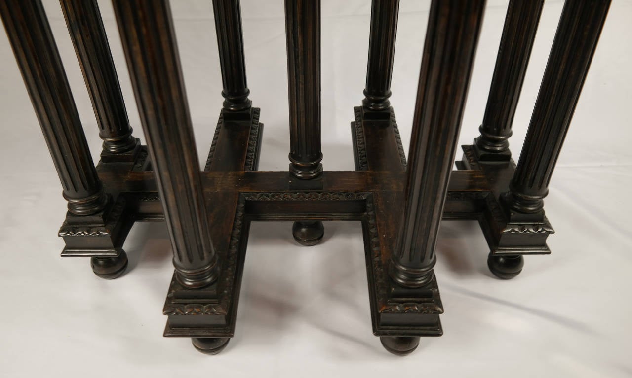 Late 19th Century Mahogany Greek Revival Table 1