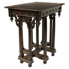 Late 19th Century Mahogany Greek Revival Table