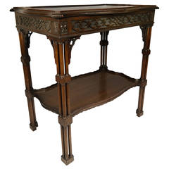 Mahogany Drinks Table