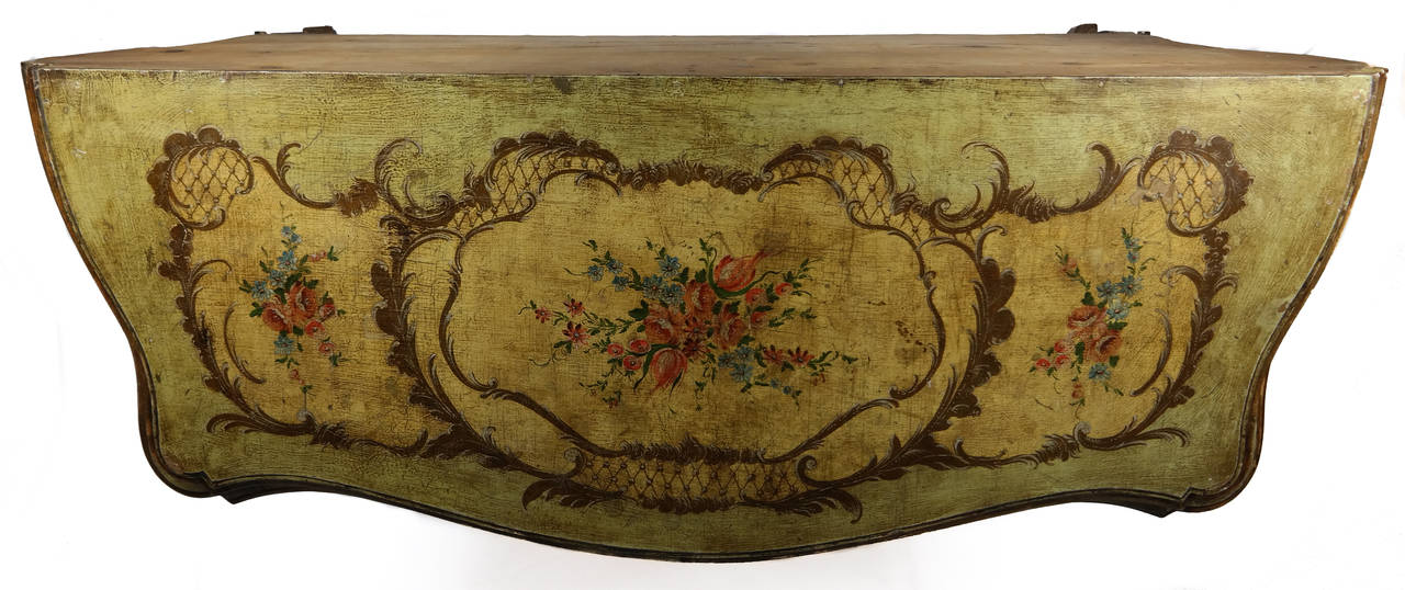 hand painted bombay chest