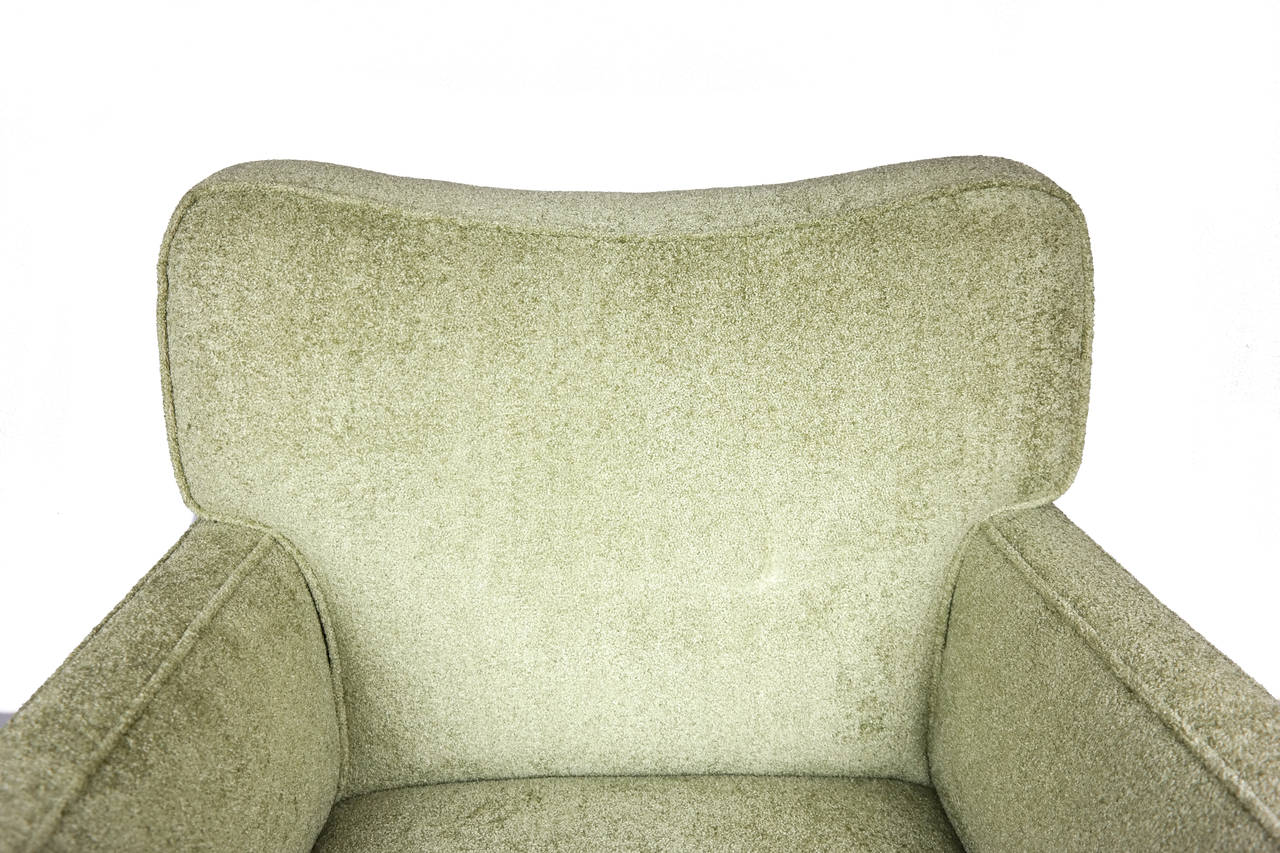 Mid-Century Modern Modern Lounge Chair Designed by Edward Wormley for Dunbar, 1940s