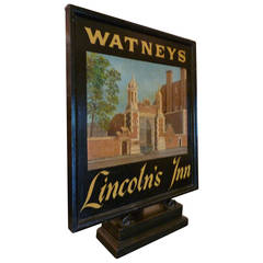 Antique Watney's Lincoln Inn Sign
