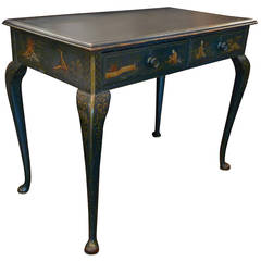 Chinoiserie Leather Top Desk