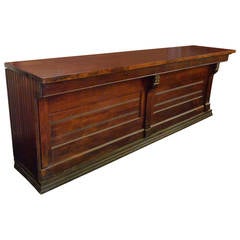 Antique Walnut Bar
