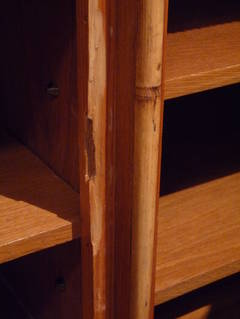 French Bamboo Cabinet