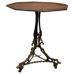 Iron Tilt-Top Conservatory Table