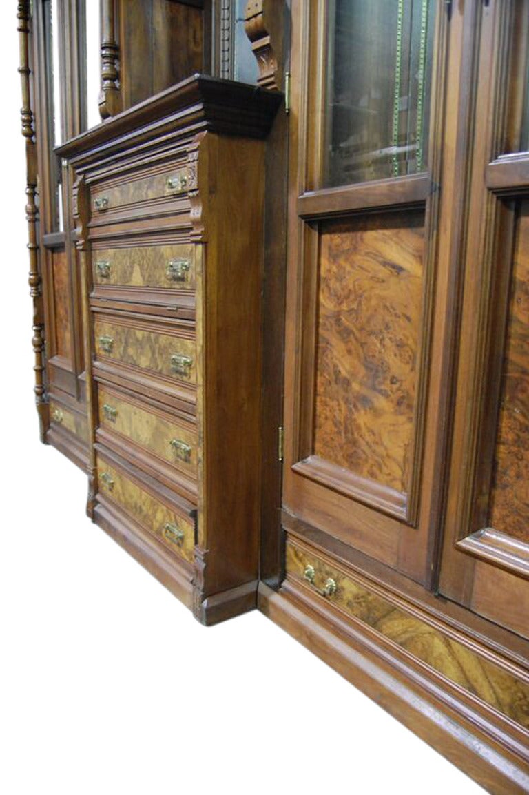Late 19th Century Victorian Bar Cabinet For Sale