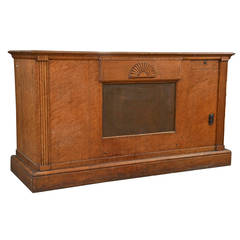 Antique English Hotel Reception Desk