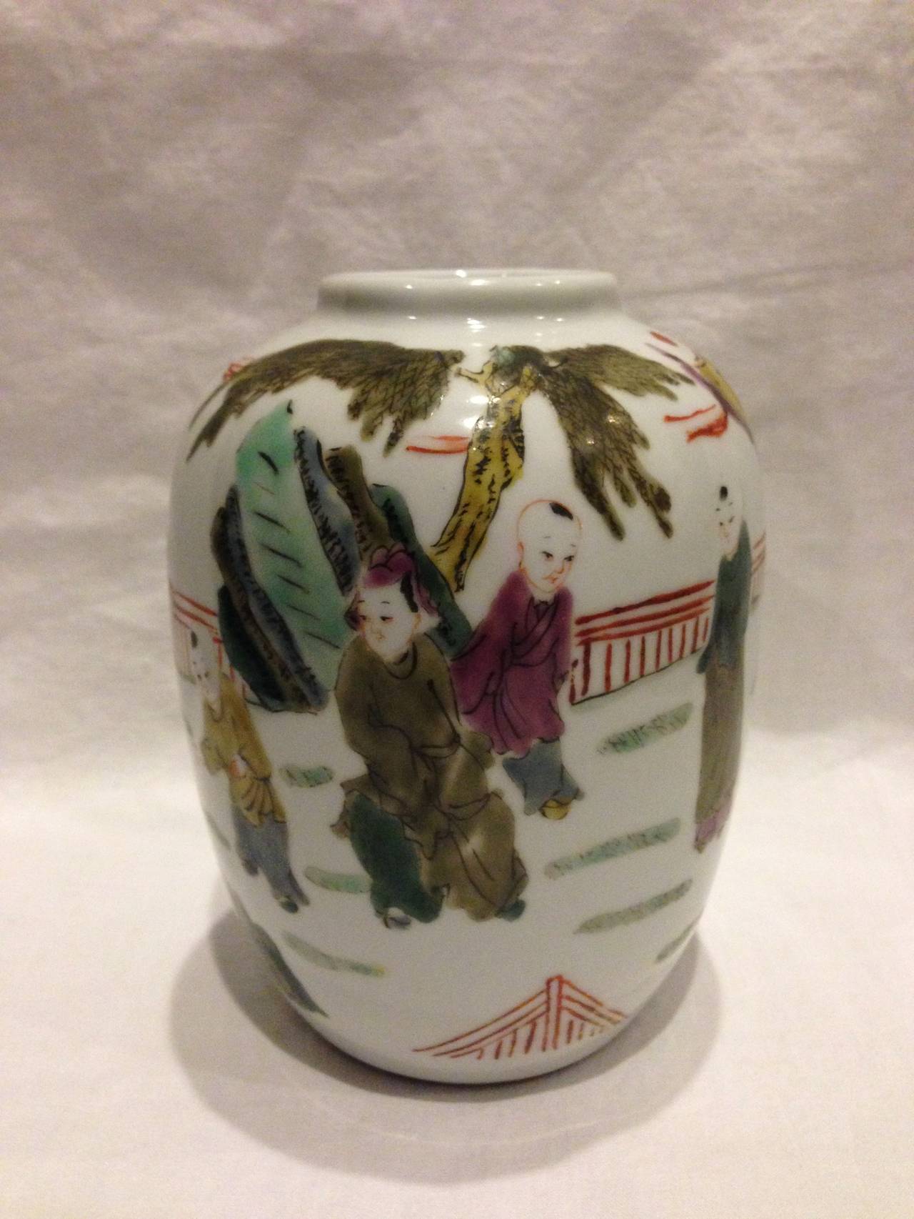 Chinese Porcelain Vase, Republic Era, Signed