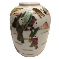 Chinese Porcelain Vase, Republic Era, Signed