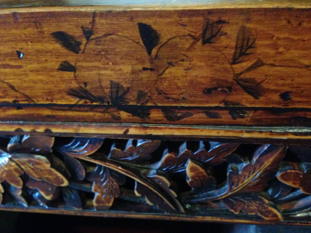 Chinese Antique Scholar's Chest, Bookcase In Good Condition For Sale In SOMIS, CA