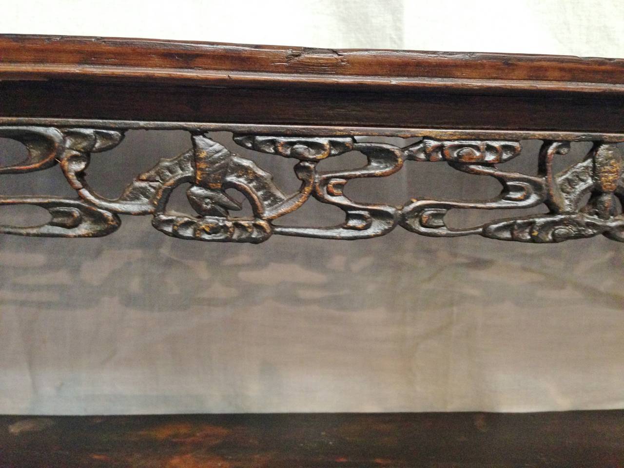 Chinese Antique Altar Table, Double Deck