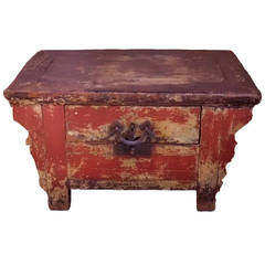 19th Century Chinese Antique Low Table or Stool