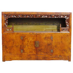 Chinese Antique Scholar's Chest, Bookcase