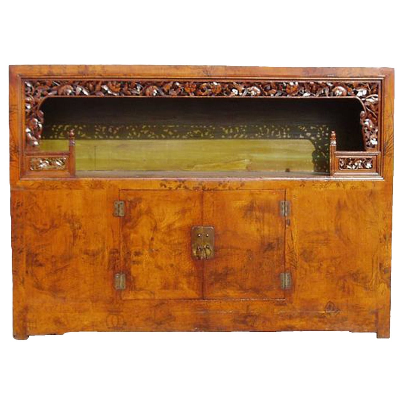 Chinese Antique Scholar's Chest, Bookcase For Sale