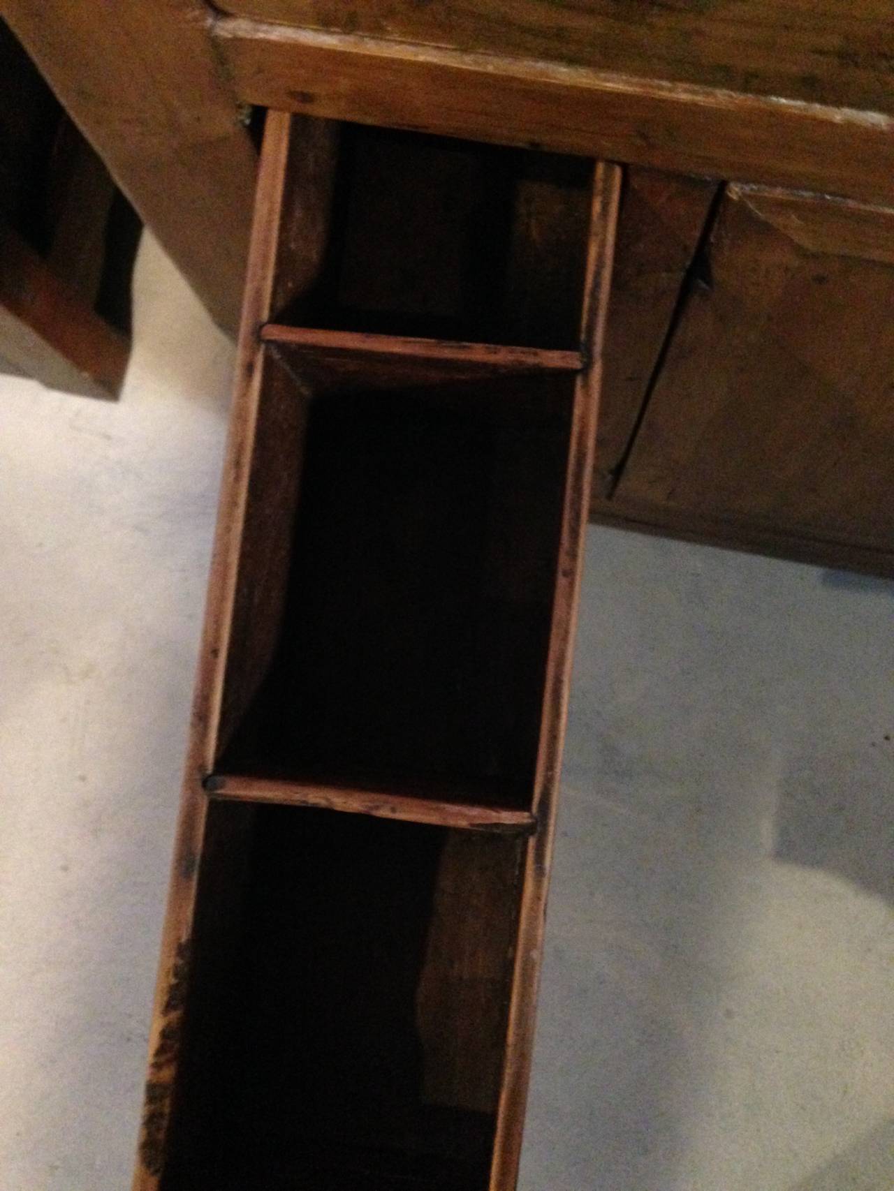 19th Century Antique Chinese Apothecary Chest with Open Light Feature