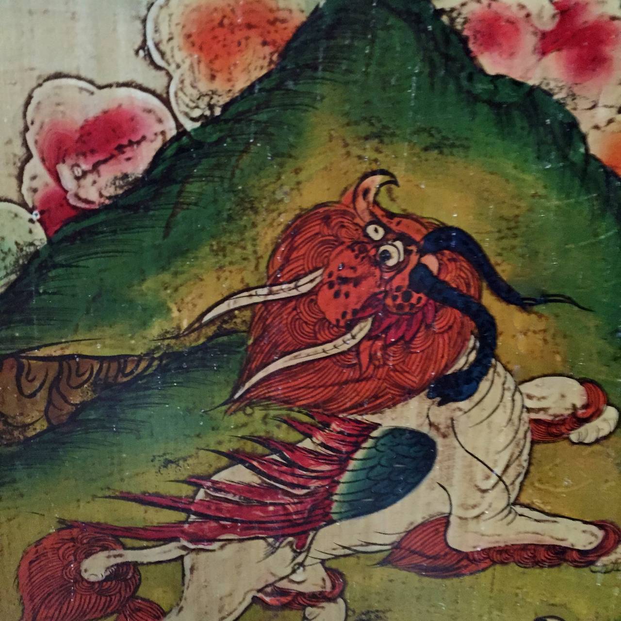 Hand-Painted Tibetan Peace Chest