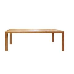 Natural Solid Wood Parsons Table or Dining Table
