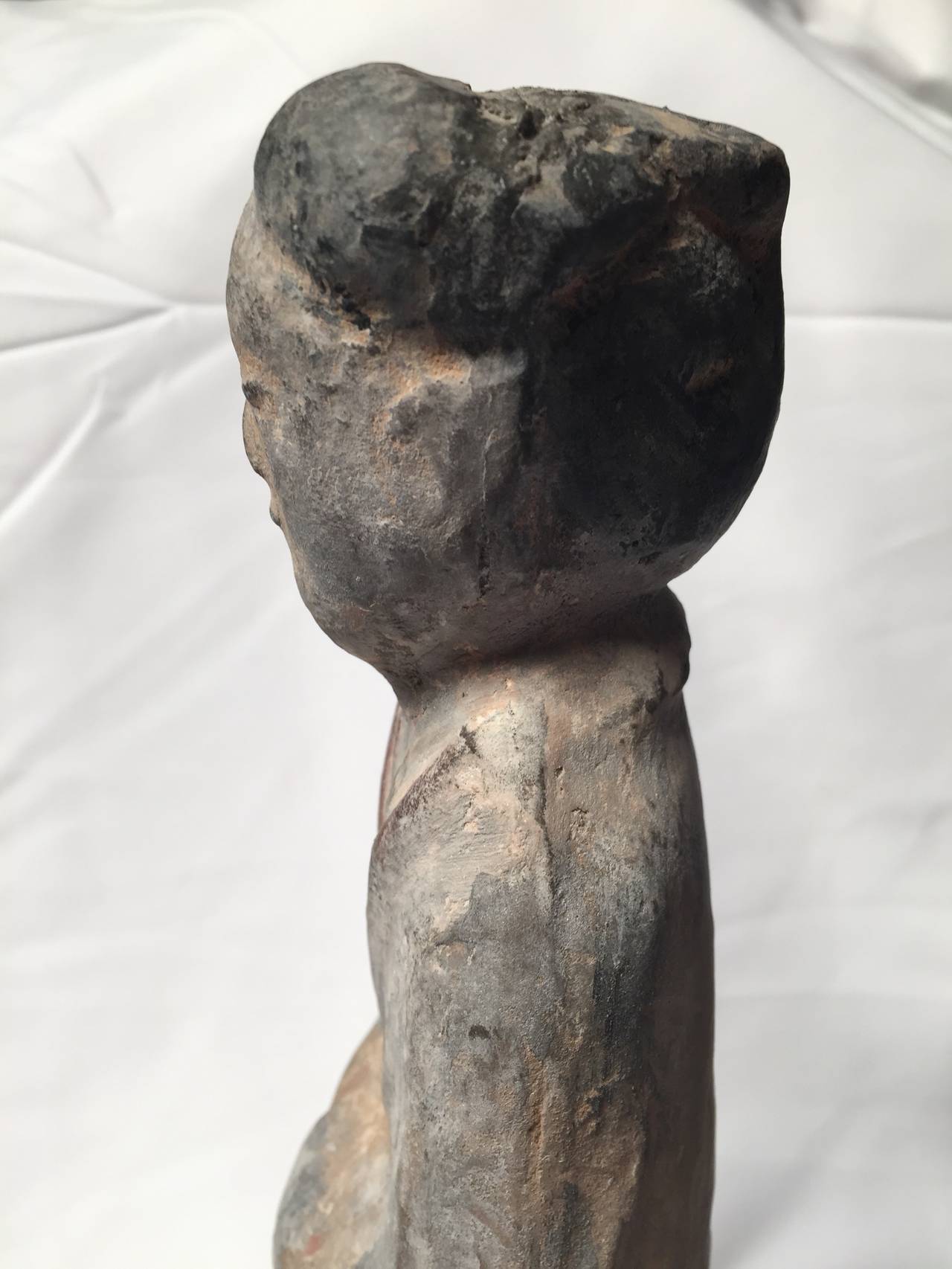 Han Dynasty Terracotta Figure Sculpture For Sale 4