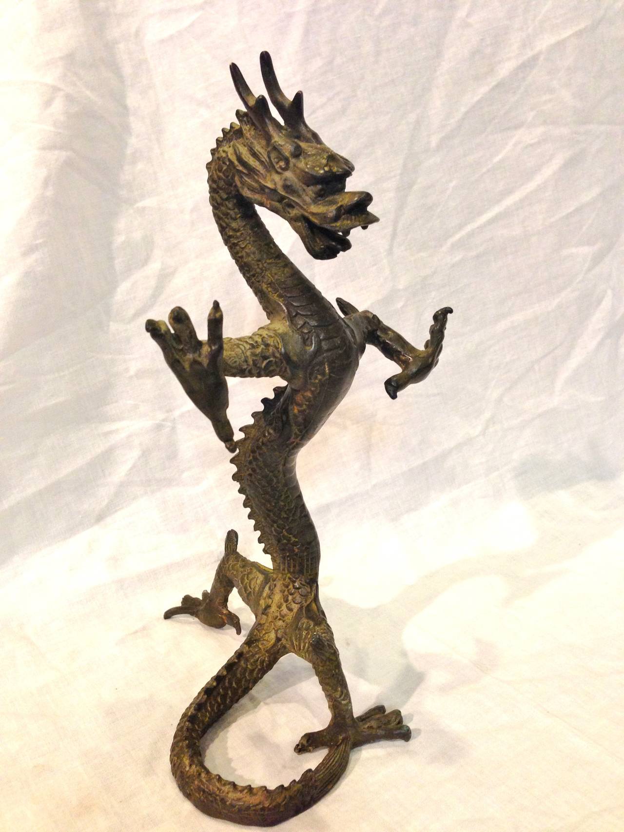 20th Century Bronze Dragons For Sale