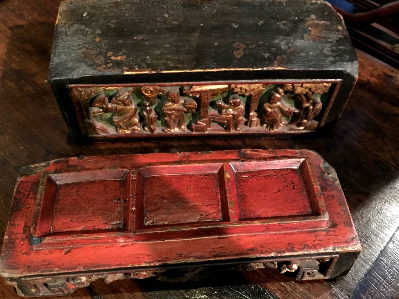 Chinese Antique Jewelry Box, 19th Century 1