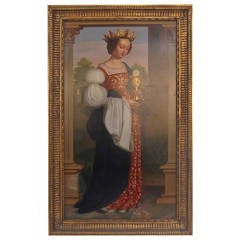 Antique Large Oil Painting, 19th Century of exceptional quality
